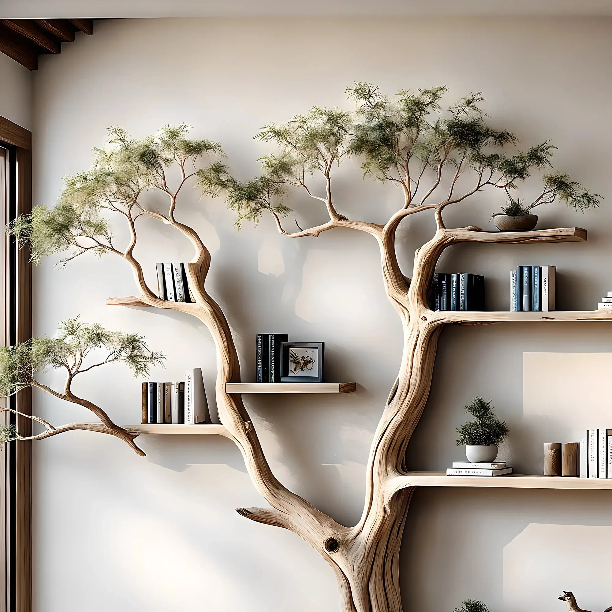 Branch Bookshelves – Souvenir Display Shelves